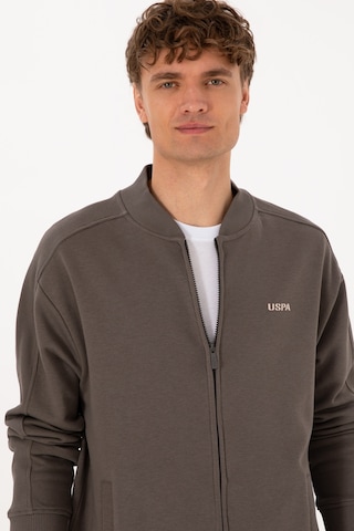 U.s. Polo Assn. Erkek Vizon Hırka Örme 50315612-vr052 Vizon