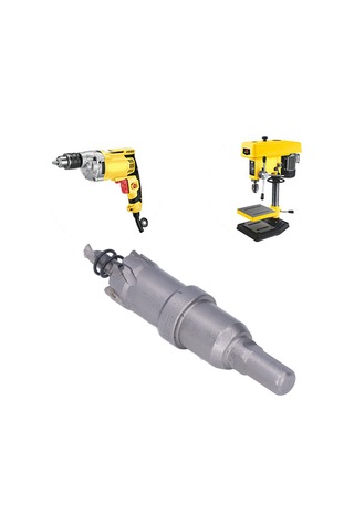 Padalink Endüstriyel Tct Tungsten Carbide Dişli Delik Testeresi, 20mm Kalın Metal Hızlı Kesim, Doğru Konumlandırma, Çelik/alüminyum/ağaç Uyumlu