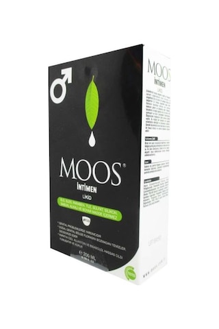 Moos Intimen pH 5.5 Erkek için Genital Bölge Temizyeme Likidi 200 ML