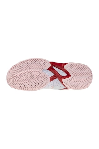 Mizuno Wave Exceed Court Ac Kadın Tenis Ayakkabısı Beyaz / Kırmızı Çok Renkli