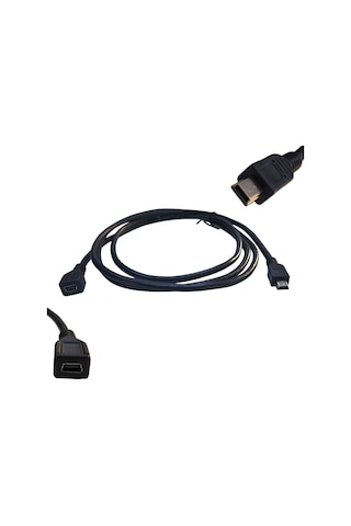 5 Pin Mini Usb B Dişi Erkek Uzatma Kablosu 1.5m