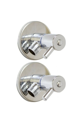 Yayke Aç Kapa Multi Çubuk Kol Taharet Musluğu 6 Adet Krom