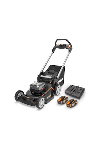 Worx Wg749e 40volt 4.0ah. Li-ion 46cm Profesyonel Kömürsüz Şarjlı Çim Biçme Fr Wg749e