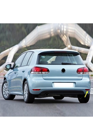 Vass41 Arka Tampon Sağ Alt Köşe Reflektör 5k0945106a Vw Golf 6 İle Uyumlu 2009-2012