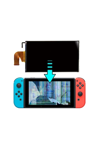 Nintendo Switch LCD Ekran