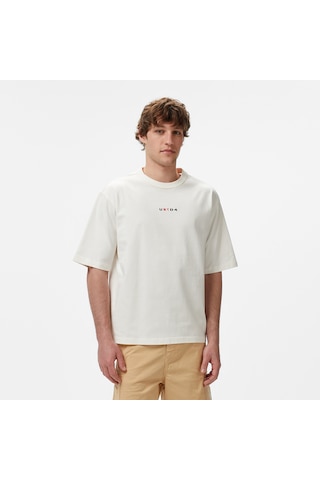 United4 Unıted4 Erkek Krem T-shirtmızuho