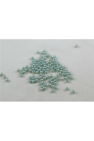 6 Mm Açık Soluk Yeşil Tonu İnci Boncuk 30 Gr Kolye, Bileklik, Küpe Ve Takı Yapımı Diğer