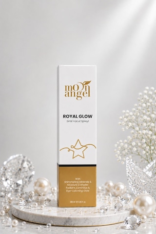 Royal Glow Simli Vücut Spreyi 250 Ml Nemlendirici Işıltılı Body Mist