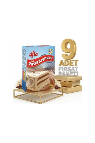 Afia Sade Pasta Kreması 9x150 Gr