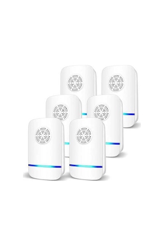 Pazly Elektrikli Ultrasonik Böcek Kovucu, 100-150 M², 2'li Paket, Abs Plastik, Hediye Kutusu