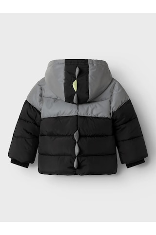 Name It Nmmmorten Dino Detail Erkek Çocuk Mont Siyah