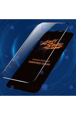 Xiaomi Redmi Note 14s Uyumlu Anti Static Toz Tutmayan Çerçeveli Temperli Ekran Koruyucu Cam