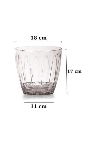 Şeffaf Kristal Orkide Saksısı, Dekoratif Çiçek Saksı, Modern Tasarım, Şık Ve Sağlam 3 Litre Diğer