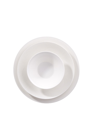 Korkmaz Linea Collection 30 Parça Yemek Takımı A9823 Beyaz