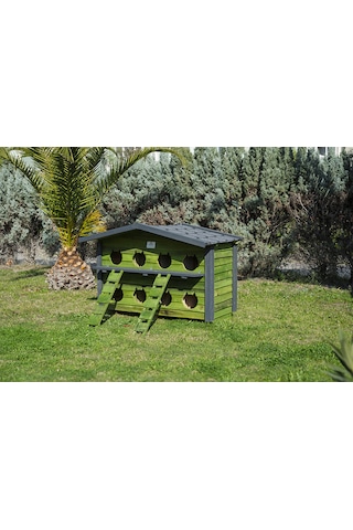 8 Yuvalı Kedi Evi Pati Emlak