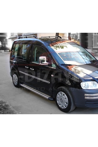 S-Dizayn  Volkswagen Caddy Maxi Krom Yan Kapı Çıtası 4 Prç 2007-2010