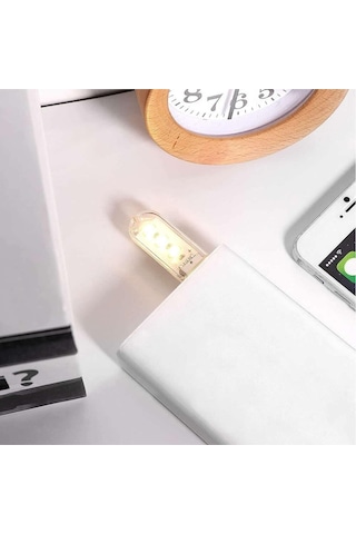 Mini Usb Led Lamba 5730 Smd 3 Led Anahtarlık Portatif Taşınabilir Gece Lambası Masa