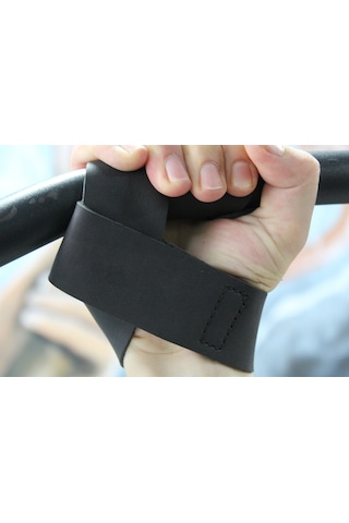 Kişileştirilebilir Hakiki Deri Lifting Strap Fitnes Ağırlık Kayışı