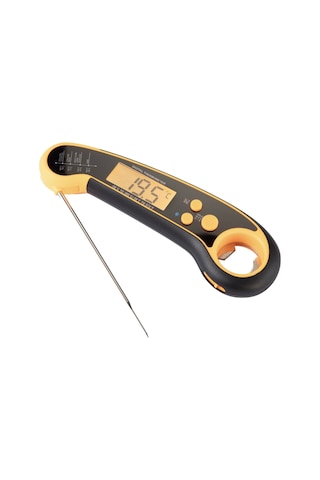 Igrıll Waterproof Dijital Sıcaklık Ölçer Gıda Termometresi Turuncu