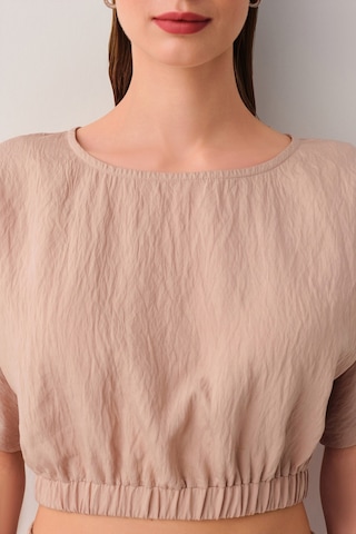 Suwen Harper Üst Sba25640010 Bej