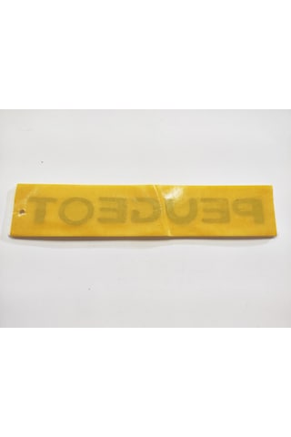 Peugeot Arma Bagaj Yazısı 307 Yapıştırma 22.3cmx2.5cm 8152