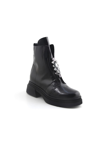 Bot Kadın 9e5446 Comart 5446 Vitello Ry Nero Siyah