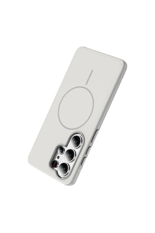 Storeşahin Joko Samsung Uyumlu Galaxy S26 Ultra Neksa Magsafe Kapak - Beyaz Shn0720