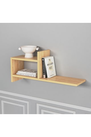 Hisar Duvar Rafı Meşe