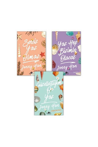 Güzelleştiğim O Yaz Üçlemesi Kutulu Özel Set 3 Kitap / Jenny...