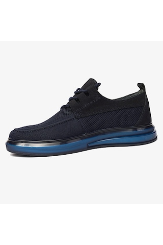 Greyder 62597 Erkek Lacivert Hakiki Deri Casual Ayakkabı-518 Lacivert