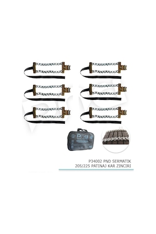 Pnd Sermatik 205/225 Patinaj Kar Zinciri