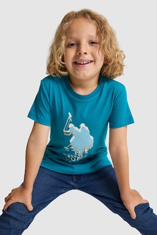 U.S. Polo Assn. Erkek Çocuk Petrol Tişört 50325605-vr102