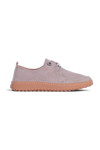 Ayakcenter Ayzen 1055 Vizon Kadın Loafer Ayakkabı Vizyon