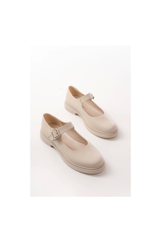 Ysn-4444 Bej Günlük Bayan Ayakkabı Bej