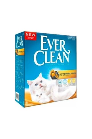 Ever Clean LitterFree Paws İz Bırakmayan Kalın Taneli Topaklaşan Kedi Kumu 6 L