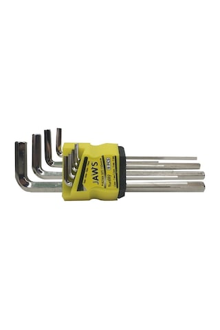Jaws Alyan Anahtar Takımı Düz Uzun 9 Parça 180 Mm Jas 151