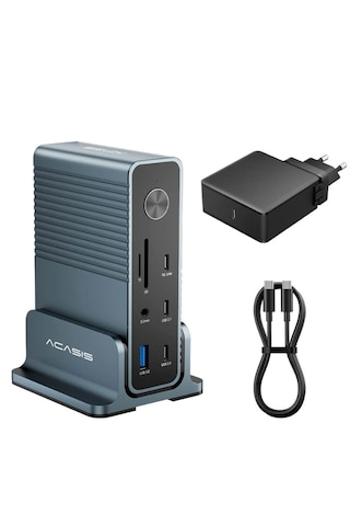 Acasis DS7A15 15in1 3xUSB3.0, 2xUSB-C,HDMI,DP,ype-C Doc