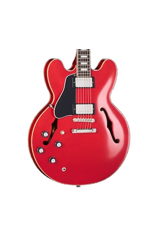 Epiphone Igc 1962 Es-335 Reissue Solak Semi Hollow Elektro Gitar Elektro Gitar Sixties Cherry