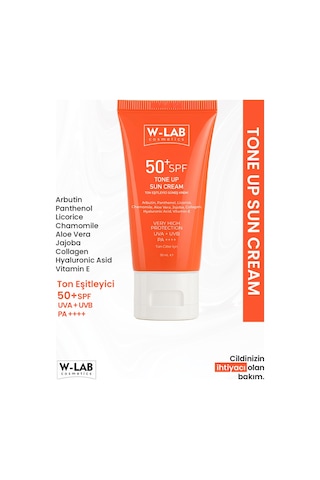W-Lab Cosmetics Ton Up Güneş Kremi 50 Ml