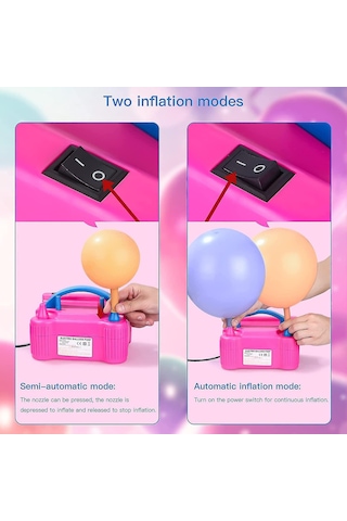 Elektrikli Balon Şişirme Makinesi Diğer