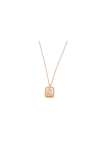 Çelik Kolye Balık Burcu Kolyesi - K-111 Altın