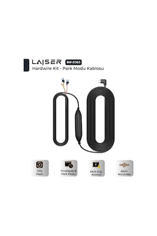 Lexroo Bw-d363 Hardwire Kit - Park Modu Kablosu - Type-c