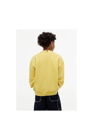 Tommy Hilfiger Erkek Çocuk Sweat Kb0kb10404 Sarı