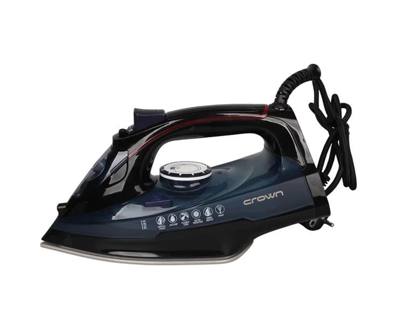 Crown Crw-7206 2200w Seramik Tabanlı Buharlı Ütü Mavi