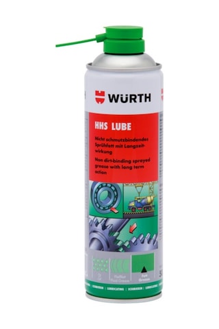 Würth Hhs Lube Dişli Yağlama Spreyi Toz Tutmaz Tutunma Özellikli
