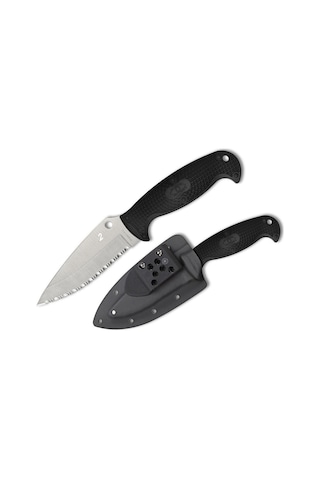 Spyderco Jumpmaster 2 W/sheath Spyderedge Bıçak Siyah
