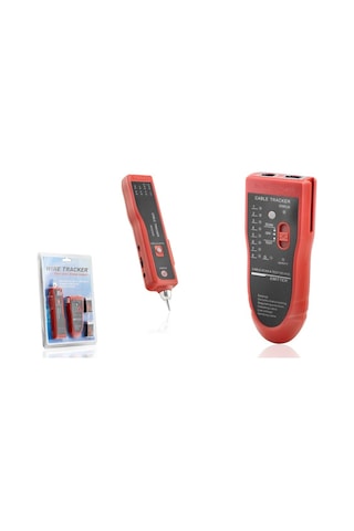 Hadron Hdx6527 Wire Tracker Kablo Bulucu Ve Hat Test Cihazı Kırmızı Siyah