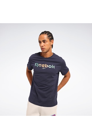Reebok Sumth Tee Erkek Lacivert Tişört Lacivert
