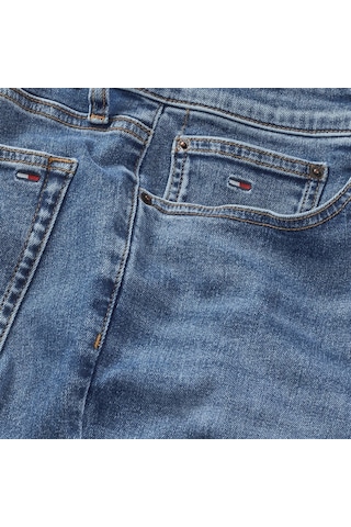 Tommy Hilfiger Austın Slım Tprd Bı0234 Co Erkek Mavi Denim Pantolon - Dm0dm21353