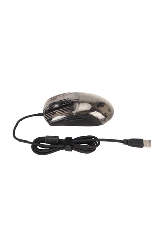 Kablolu Fare Şeffaf Kabuk Rgb Arka Aydınlatmalı Ayarlanabilir Dpı Programlanabilir Tuşlar Ev, Okul, Ofis İçin Oyun Faresi